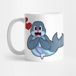 Seal with Fish Mug